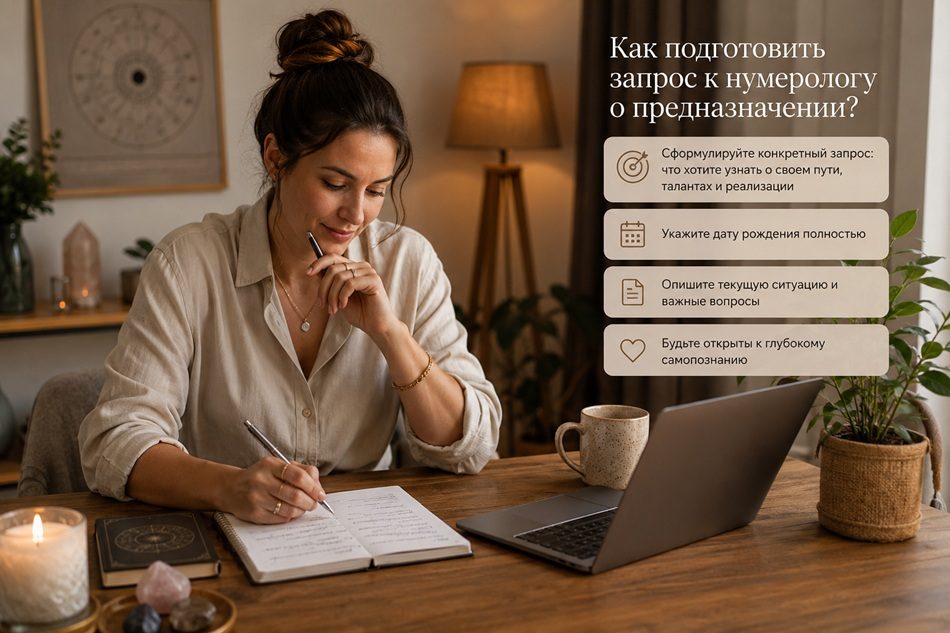 Нумеролог по предназначению